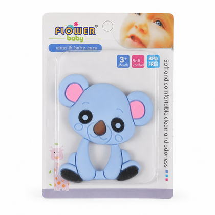 Teether Koala Blue Flower Baby