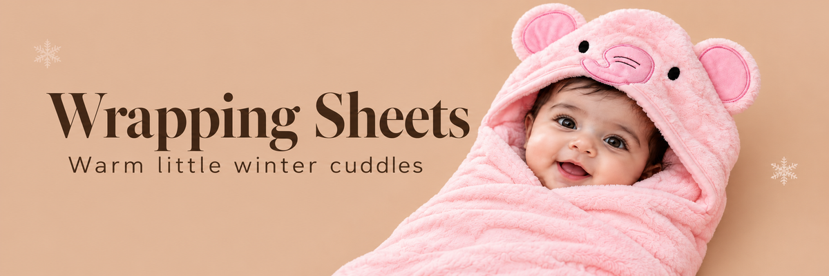 wrapping sheets winter collection banner desktop