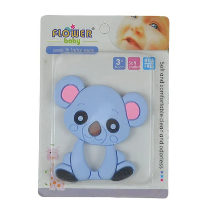 Teether Koala Blue Flower Baby