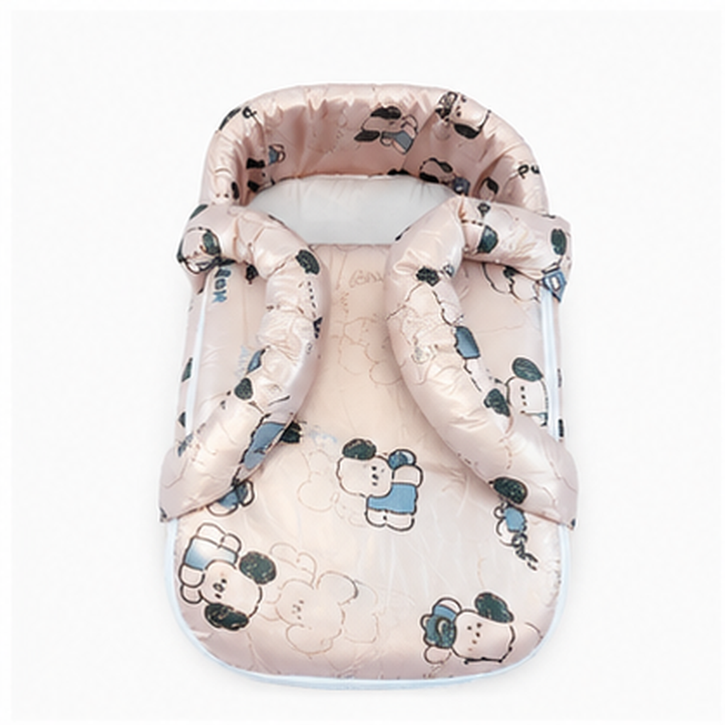 Kidzo Baby Carry Coat Printed Brown