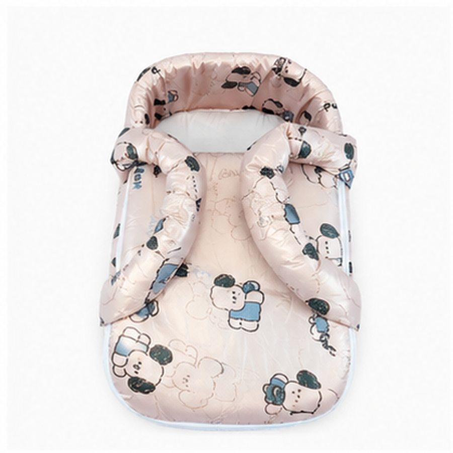 Kidzo Baby Carry Coat Printed Brown