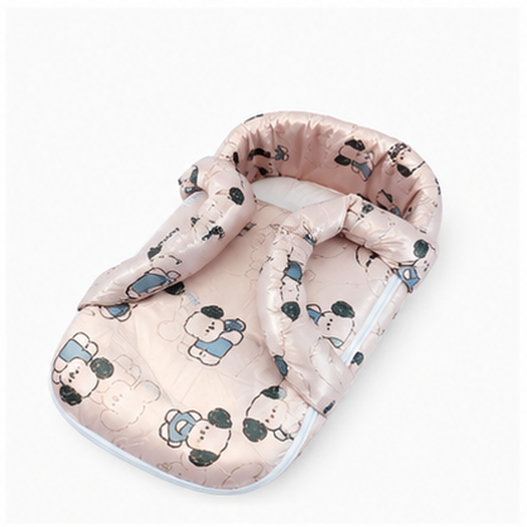 Kidzo Baby Carry Coat Printed Brown