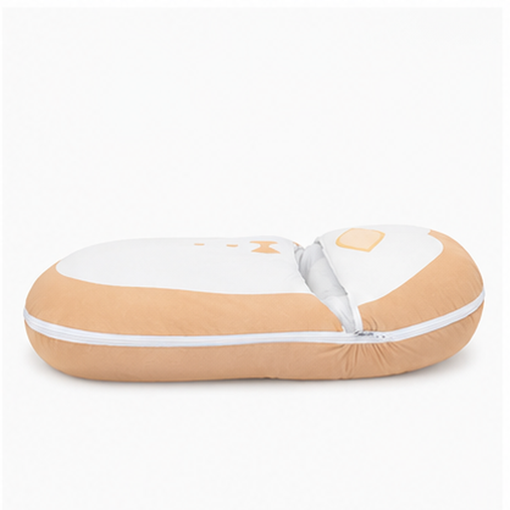 Baby Carry Nest, Yellow Penguin Print – Kidzo
