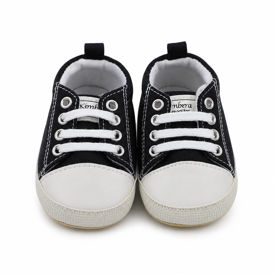 Baby Casual Lace Shoes Black