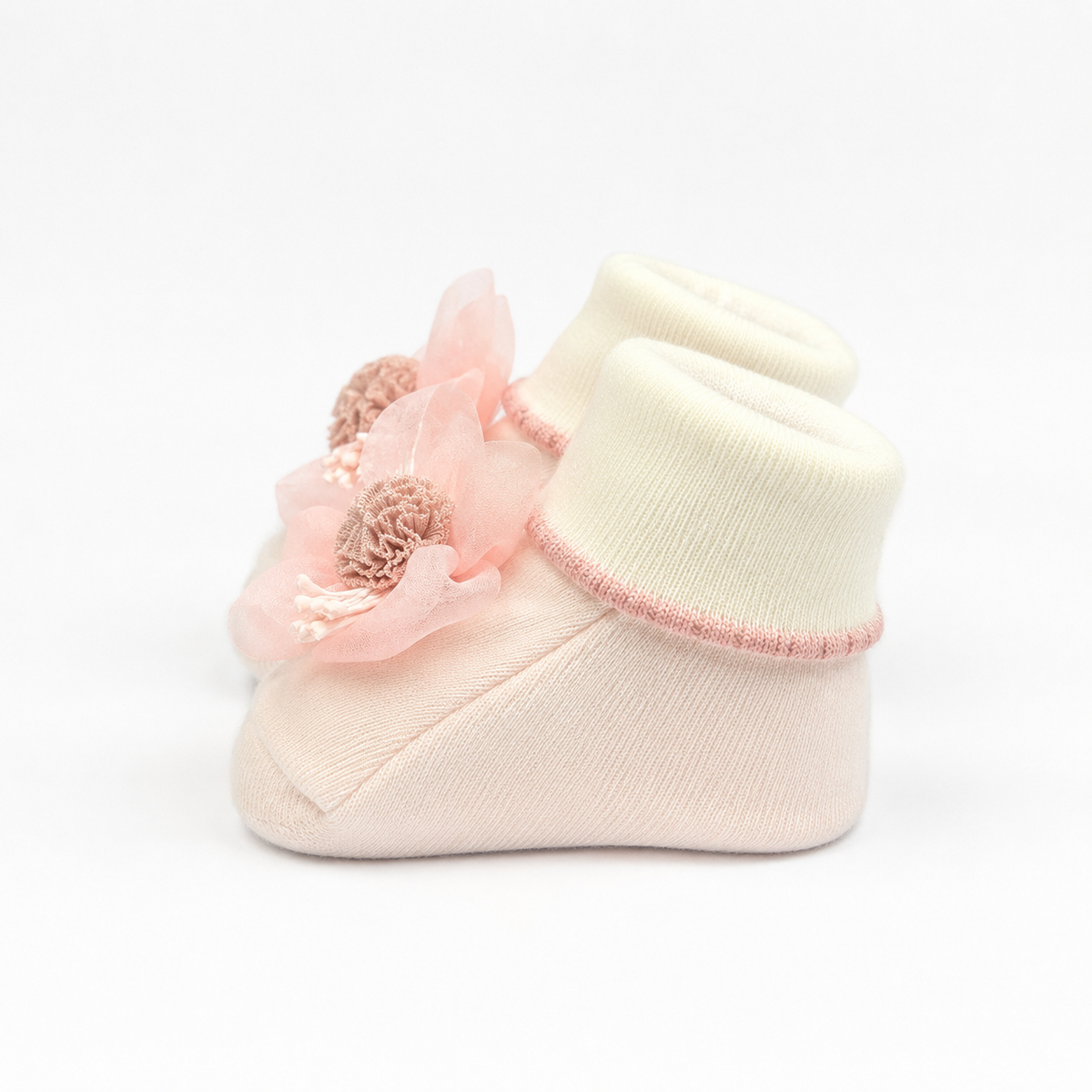 Baby Booties Fancy Pink