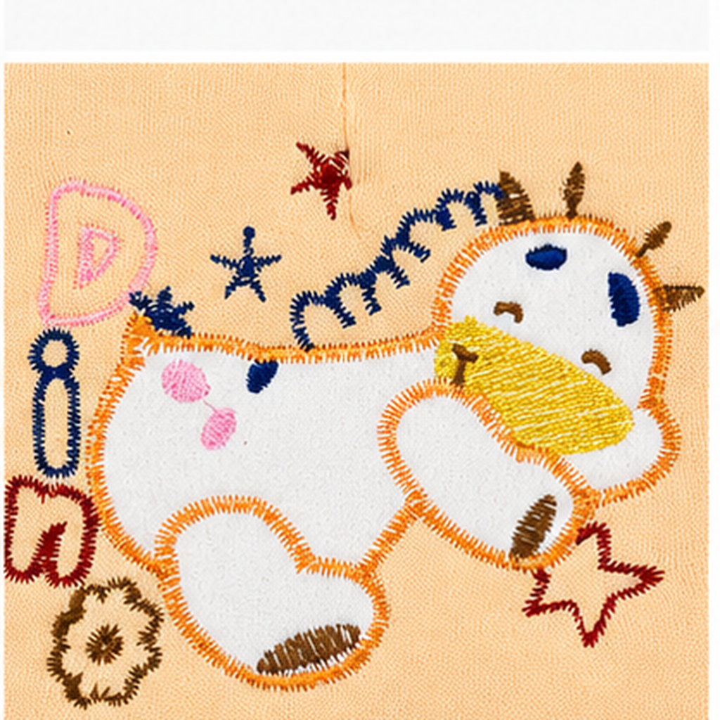 Baby Round Cap Dino Peach