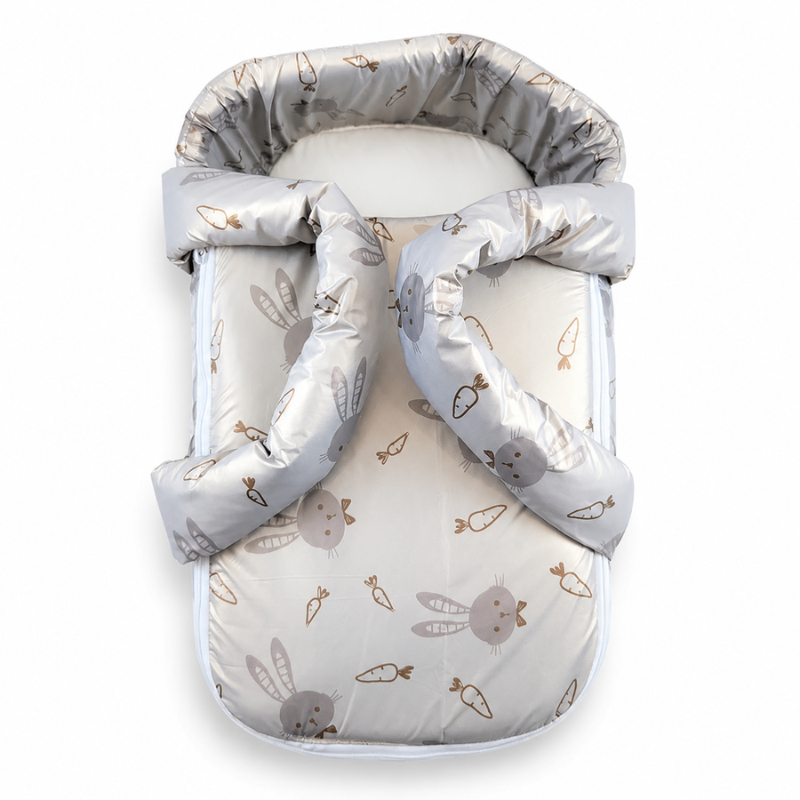 Kidzo Baby Carry Coat Printed Golden