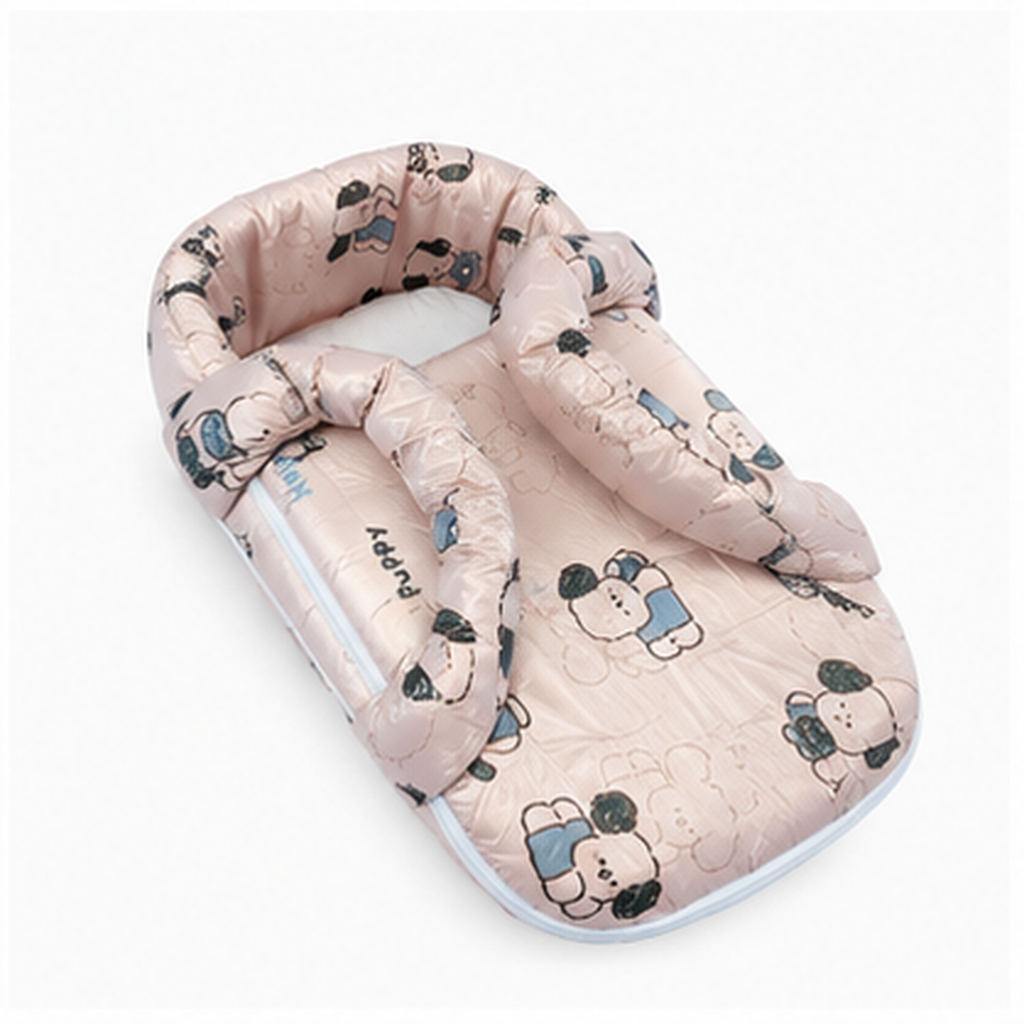 Kidzo Baby Carry Coat Printed Brown