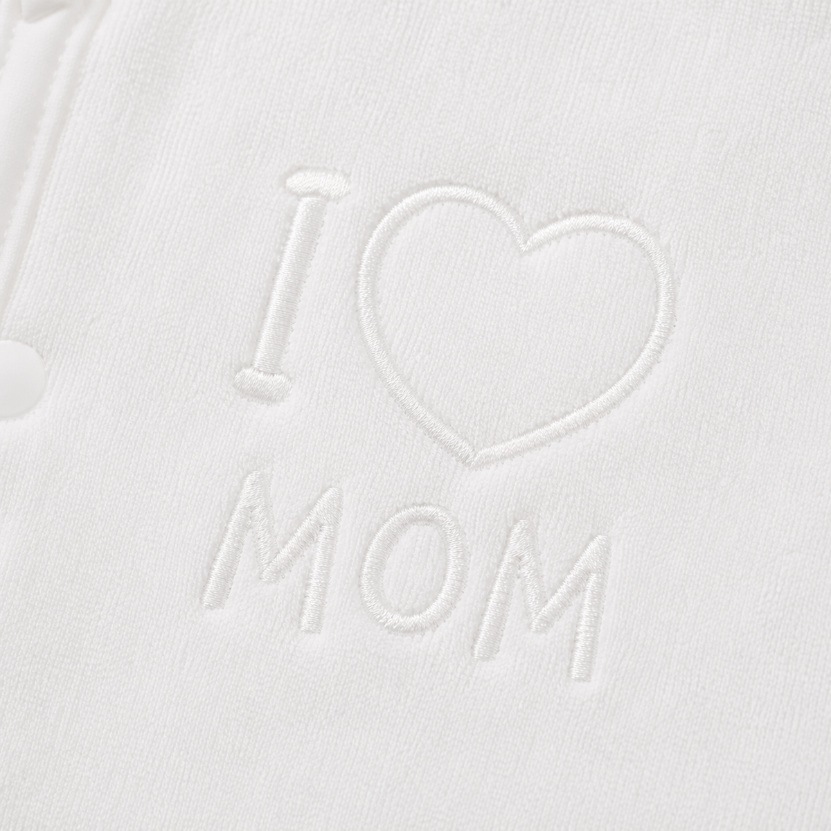Baby Suit 5 Pieces Set White Color Kotrai I Love Mom