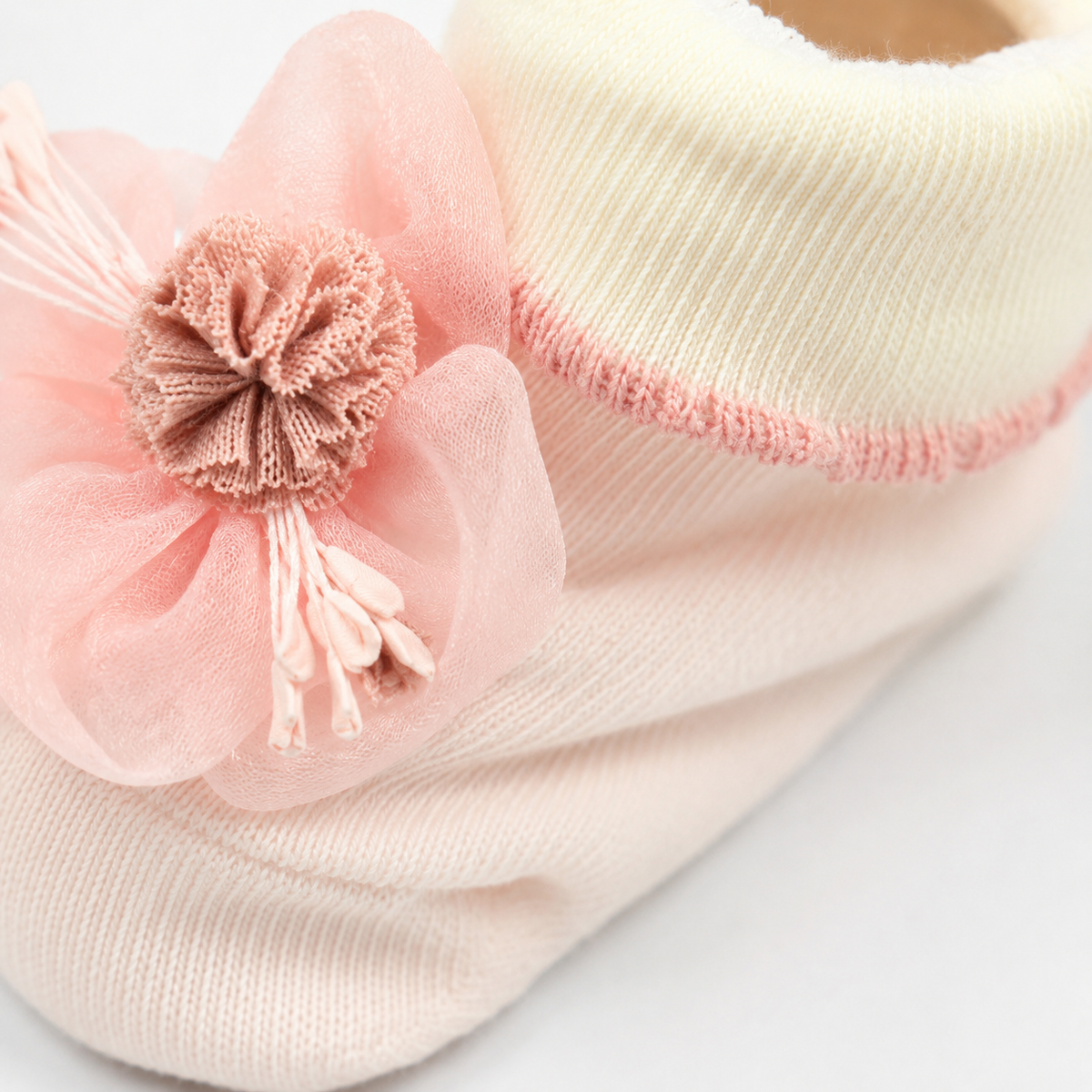 Baby Booties Fancy Pink