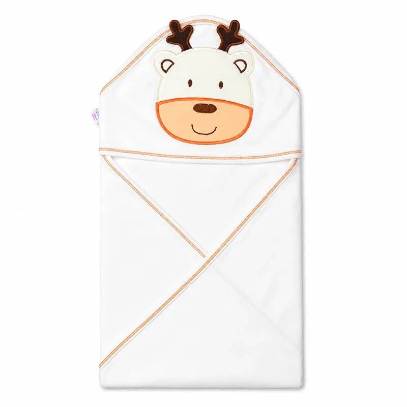 BABY WRAPING SHEET COW WHITE MONTALY