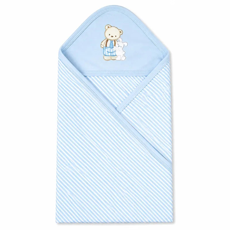 SUN FIRST WEAR WRAPING SHEET BEAR BLUE