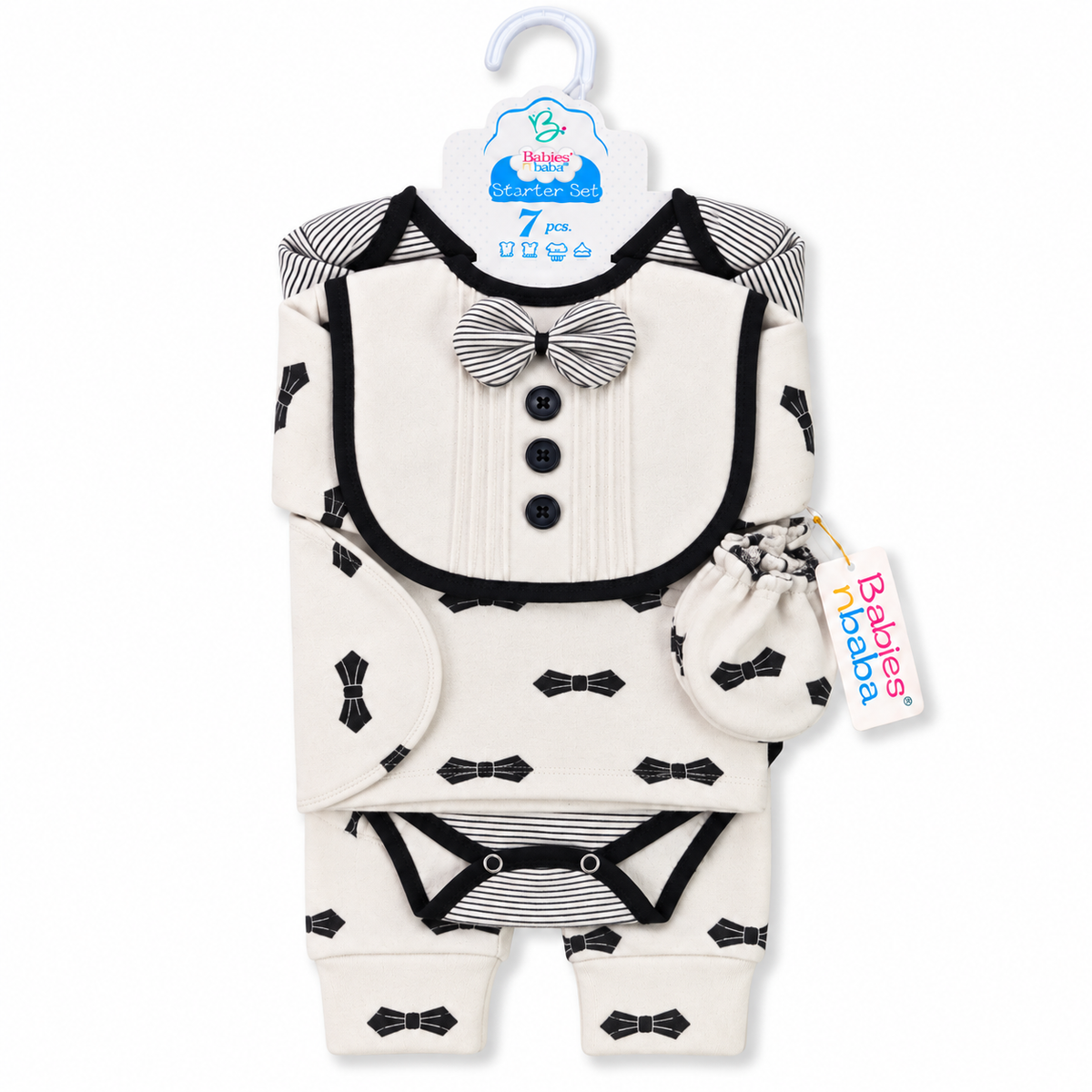 Boo 7 Piece Winter Starter Set Gray & Black — Set in original packaging