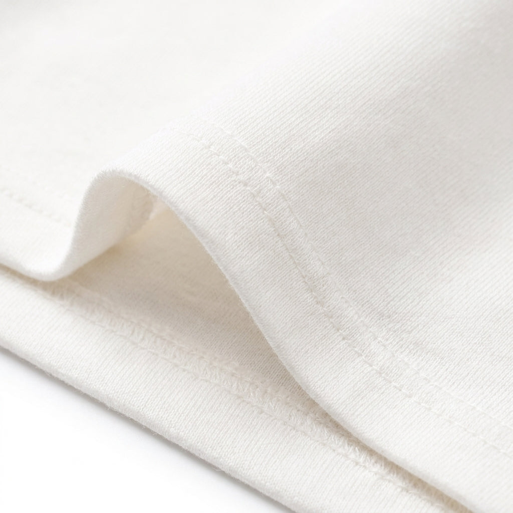 8 Piece Winter Starter Set Prince Crown White & Golden — Fabric texture close-up