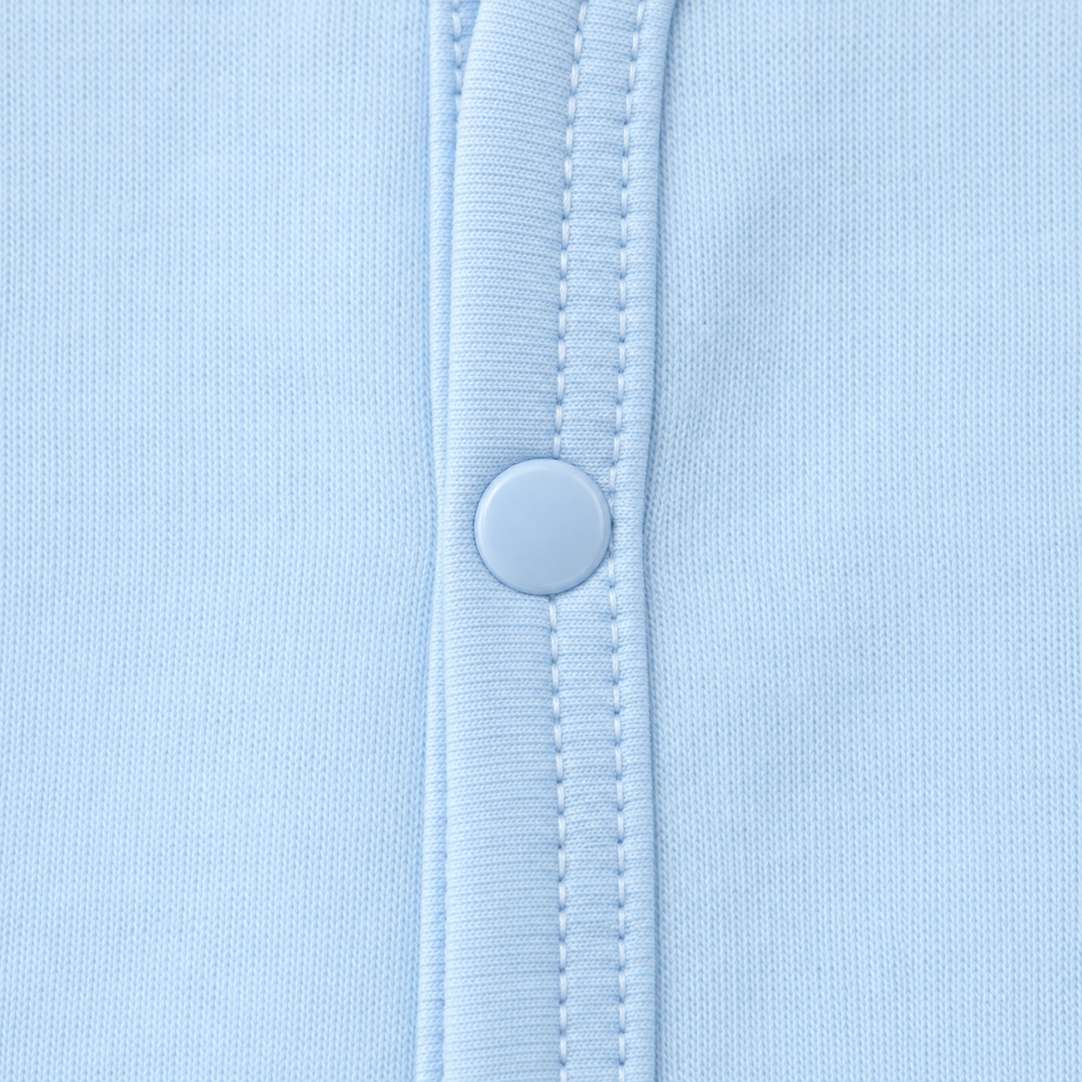 Winter Polar Suit With Cap - Chick Embroidery Pack Of 3 - Neckline and fastening detail