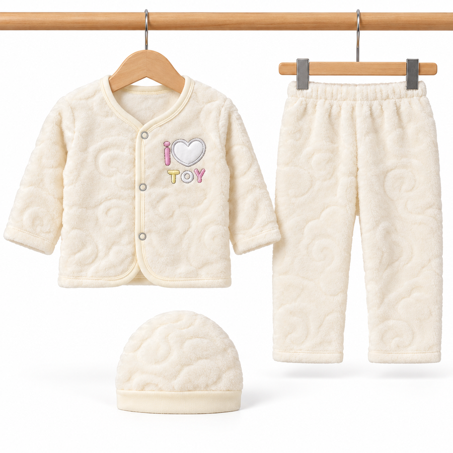 Winter Fur 3 Piece Suit With Cap – I Love Toy Cream — Complete set