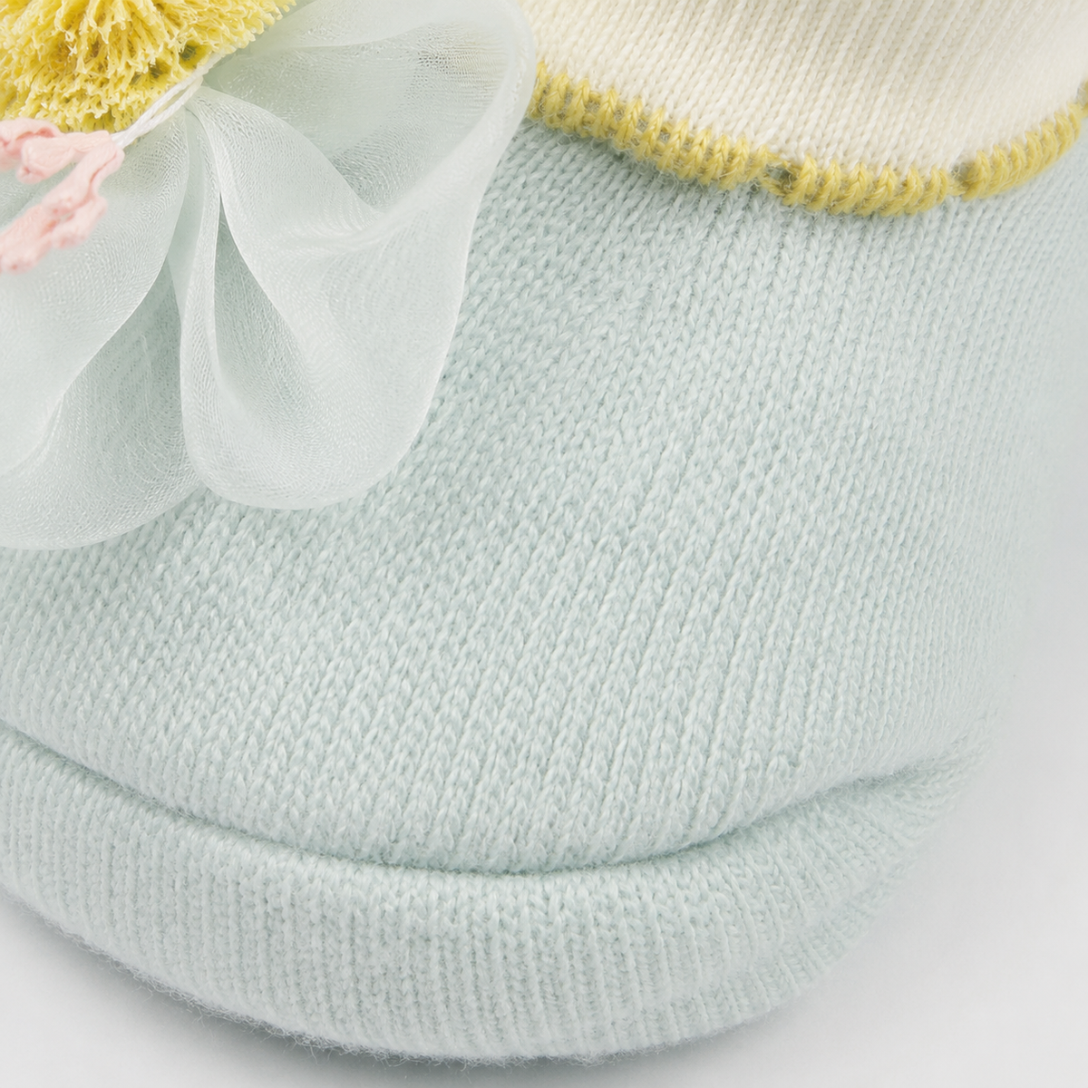 Baby Booties Fancy Mint