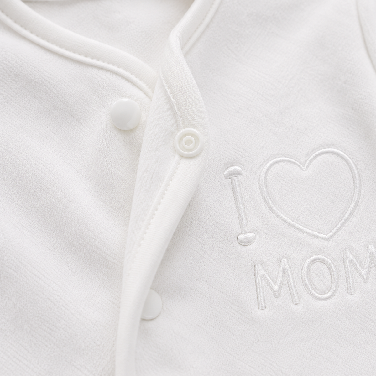 Baby Suit 5 Pieces Set White Color Kotrai I Love Mom