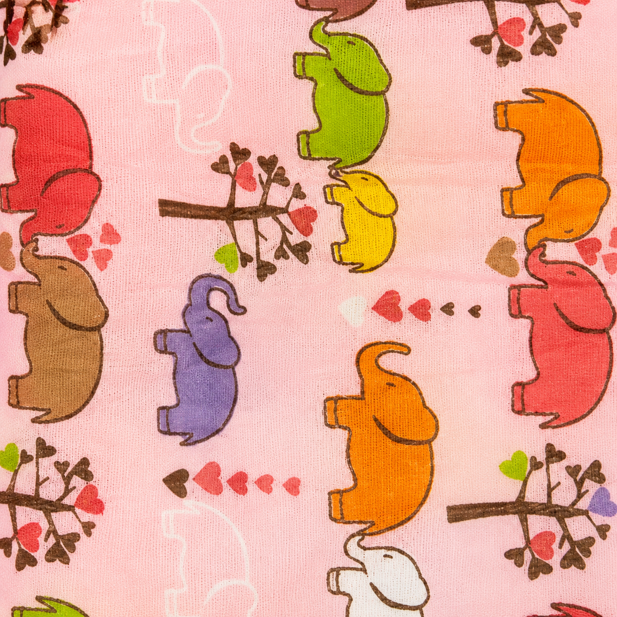 Waterproof Baby Changing Sheet, Pink Elephant – Kidzo