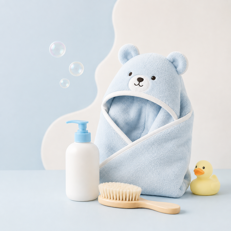 Newborn bath and grooming care guide