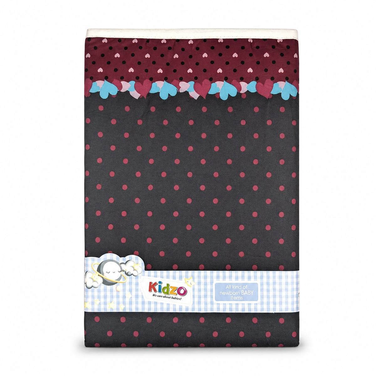 Waterproof Baby Changing Sheet, Black Dots – Kidzo