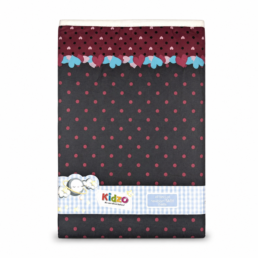 Waterproof Baby Changing Sheet, Black Dots – Kidzo