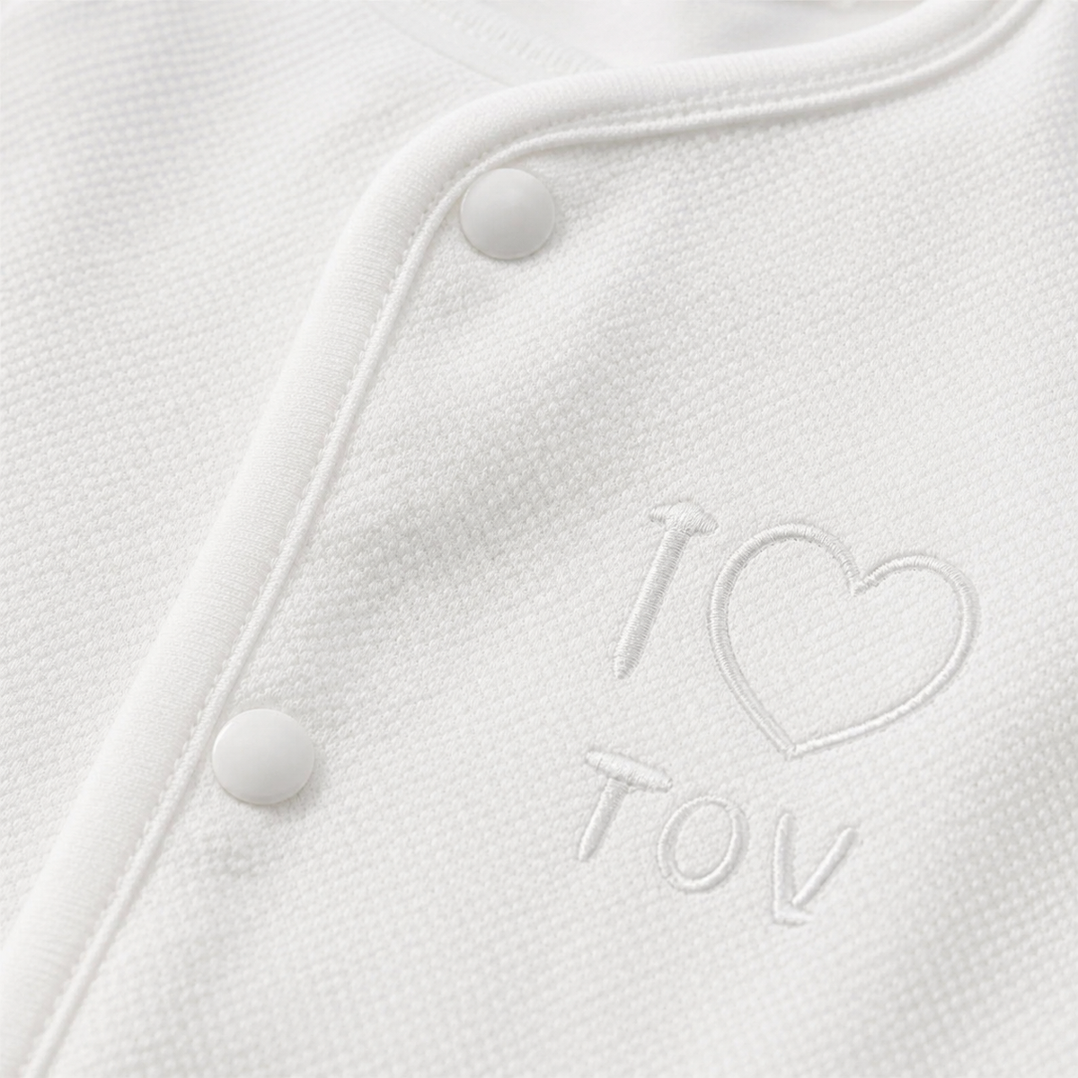 Baby Suit 5 Pieces Set White Color Kotrai I Love Toy