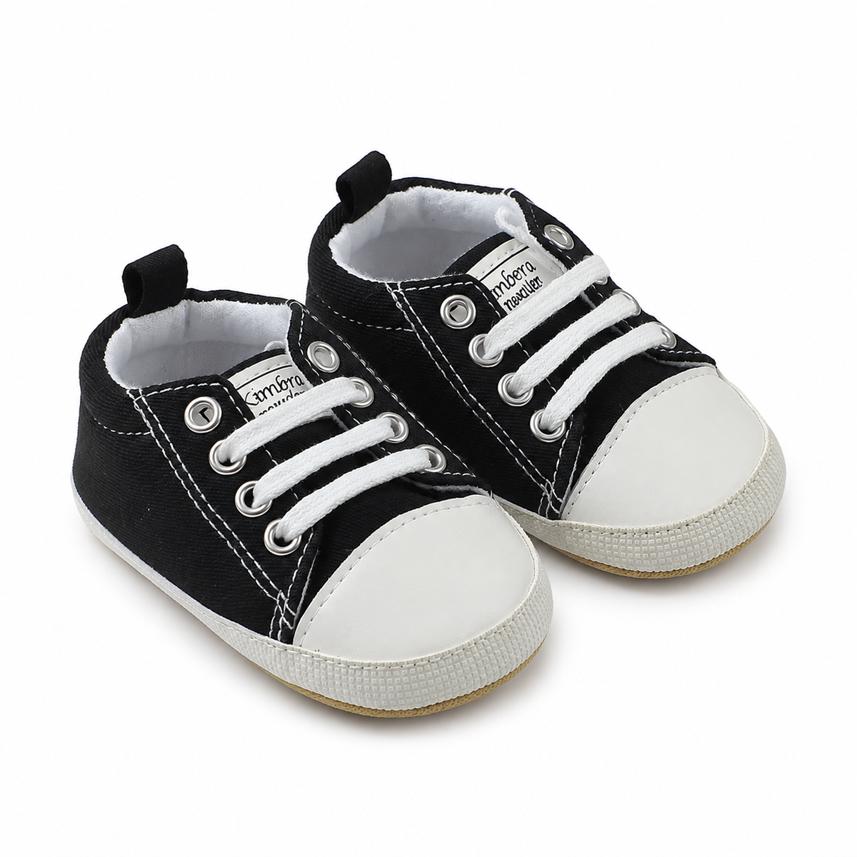 Baby Casual Lace Shoes Black