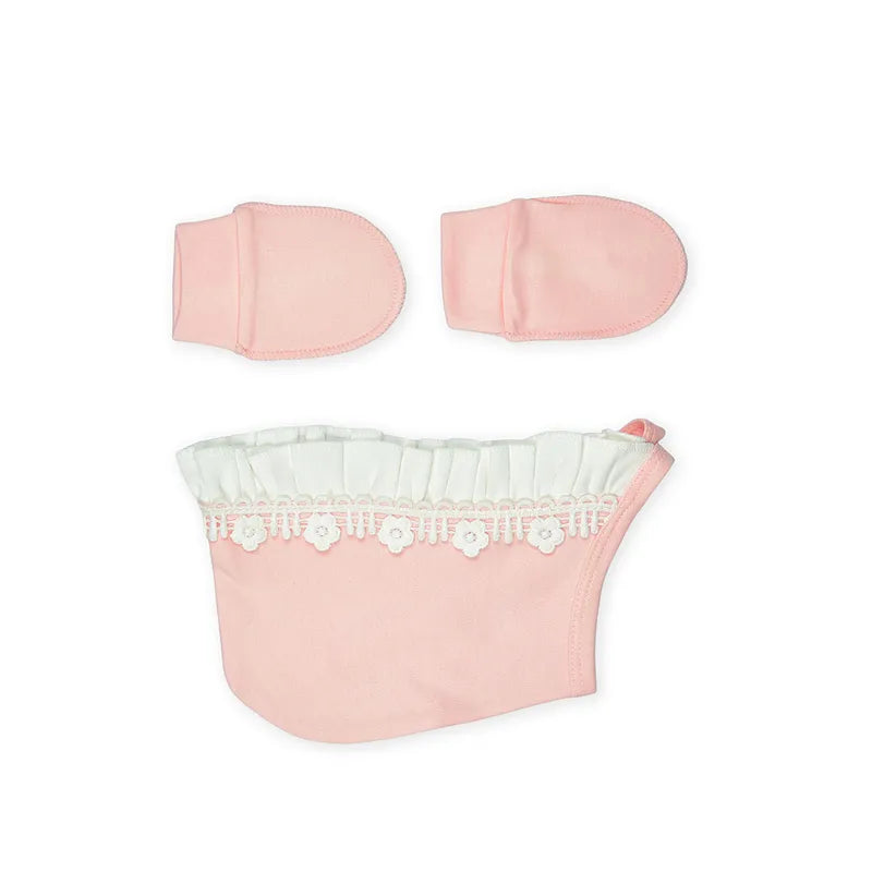 5 Piece Newborn Gift Set for Baby Girl Baby Pink - image 2