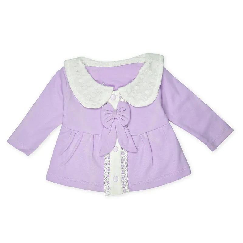 5 Piece Newborn Gift Set for Baby Girls Purple - image 5