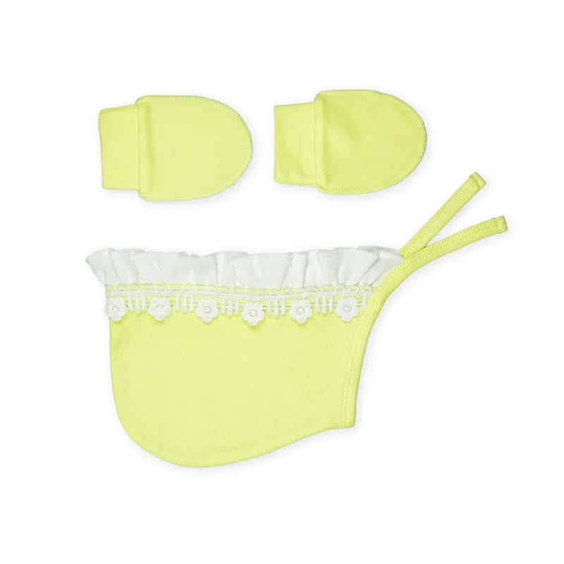 5 Piece Newborn Gift Set for Baby Girls Yellow - image 3
