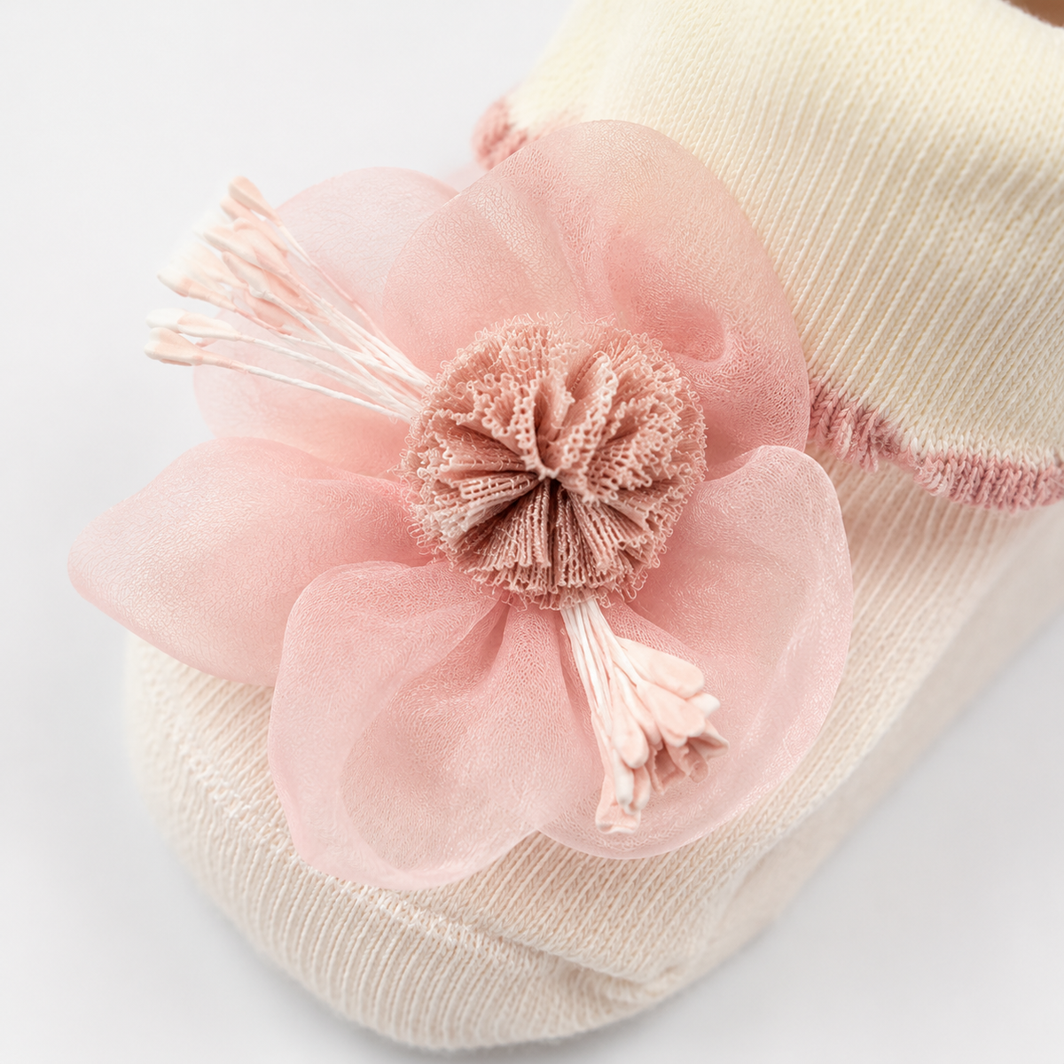 Baby Booties Fancy Pink