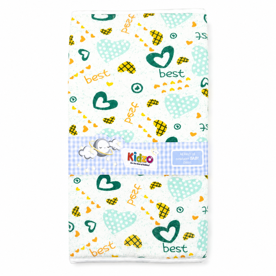 Waterproof Terry Baby Changing Sheet, Green – Kidzo