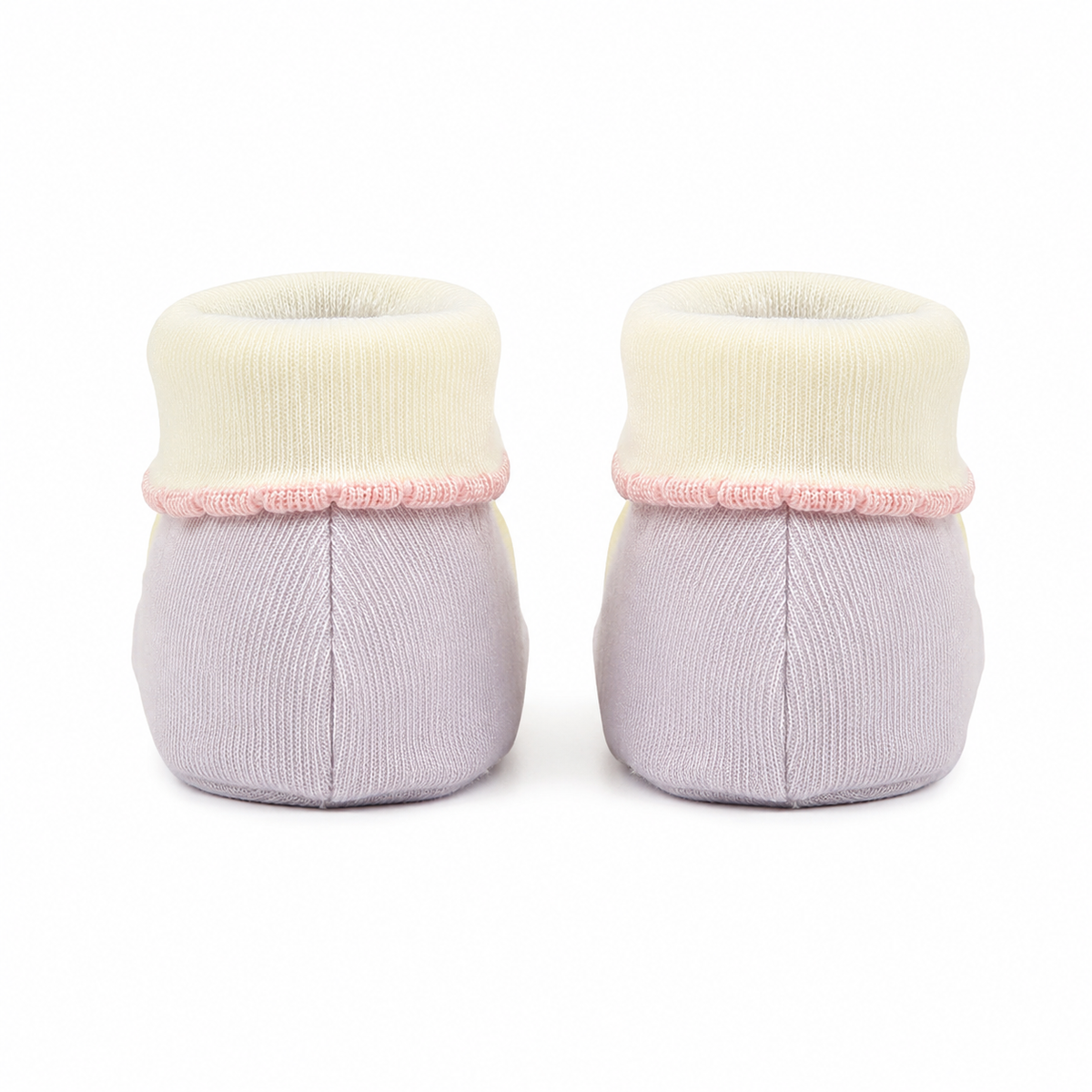 Baby Booties Fancy Yellow