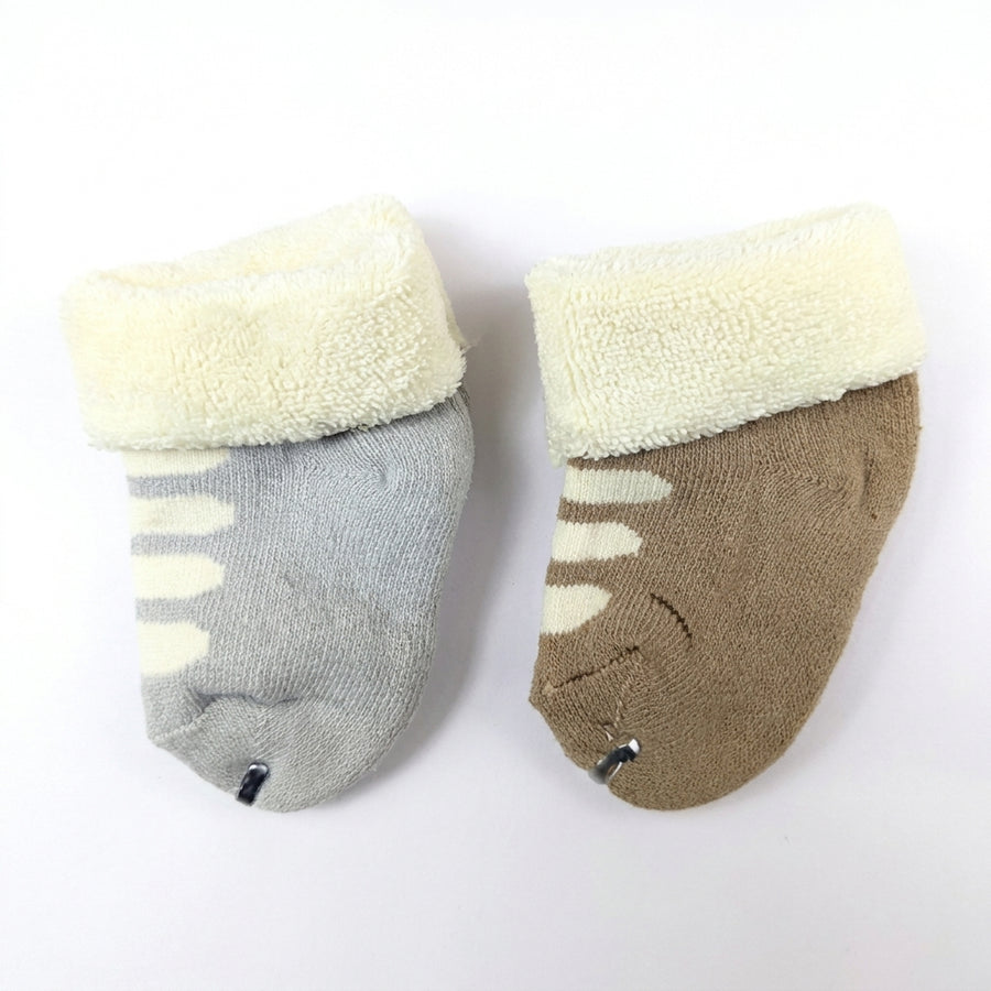 2 PACK TERRY COTTON SOCKS (1-2 YEARS)