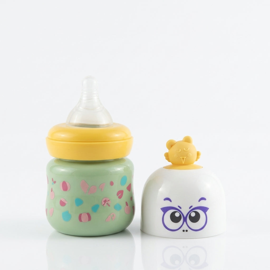 BABY FEEDER BEAR CAP GREEN