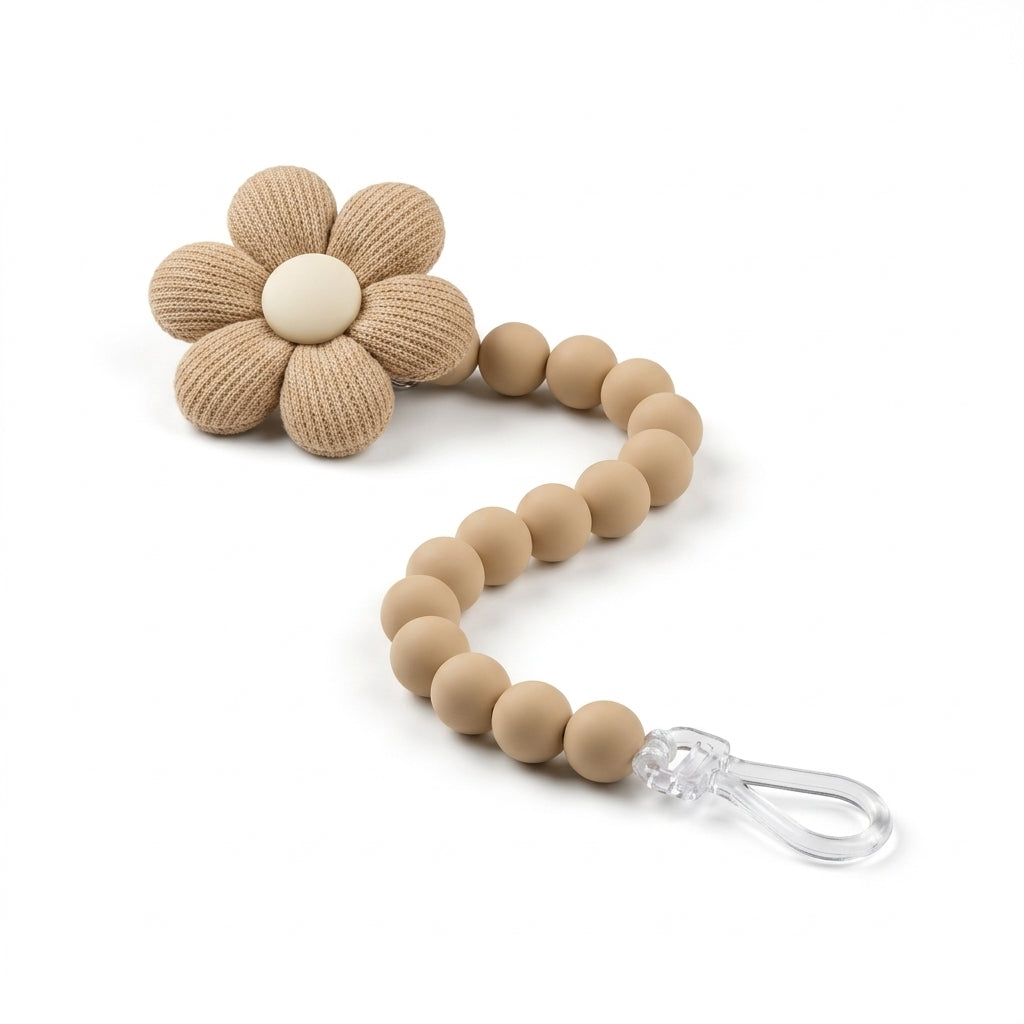 BABY FLOWER CHAIN BROWN