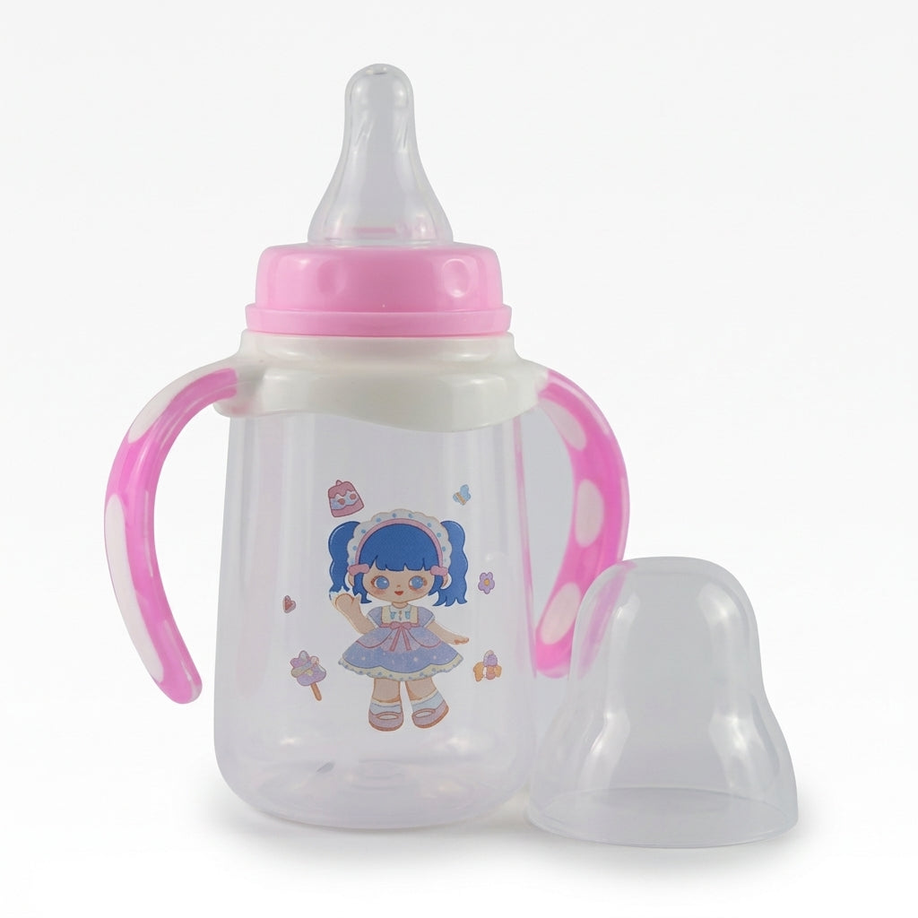 BABY FEEDER SIMPLE PINK PREETY BABY