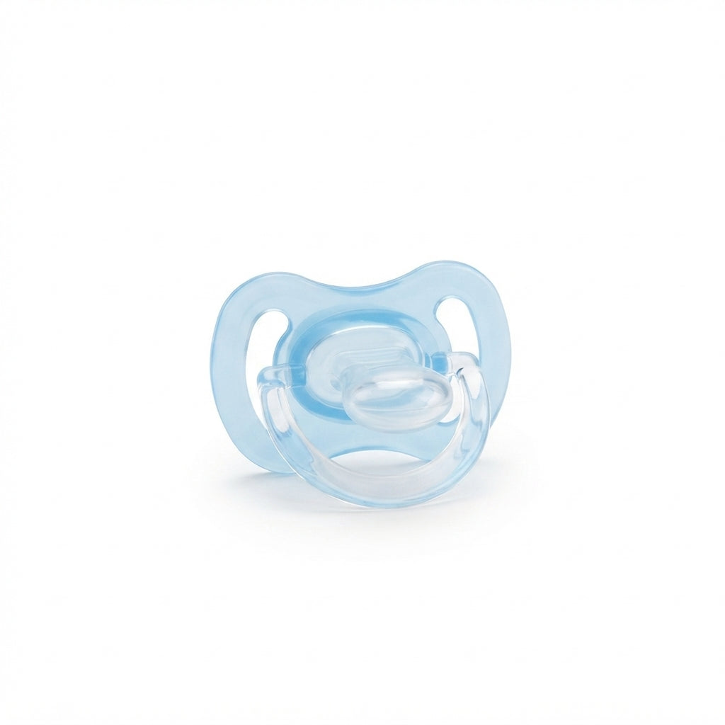 BABY PACIFIER SILICONE CYAN