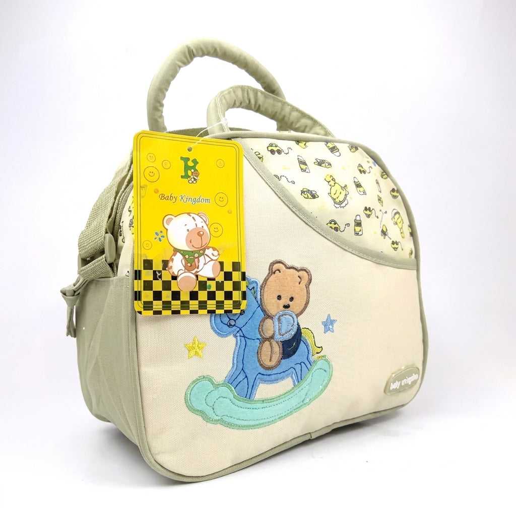 Olive Green Multi Purpose Baby Essentials Diaper Bag
