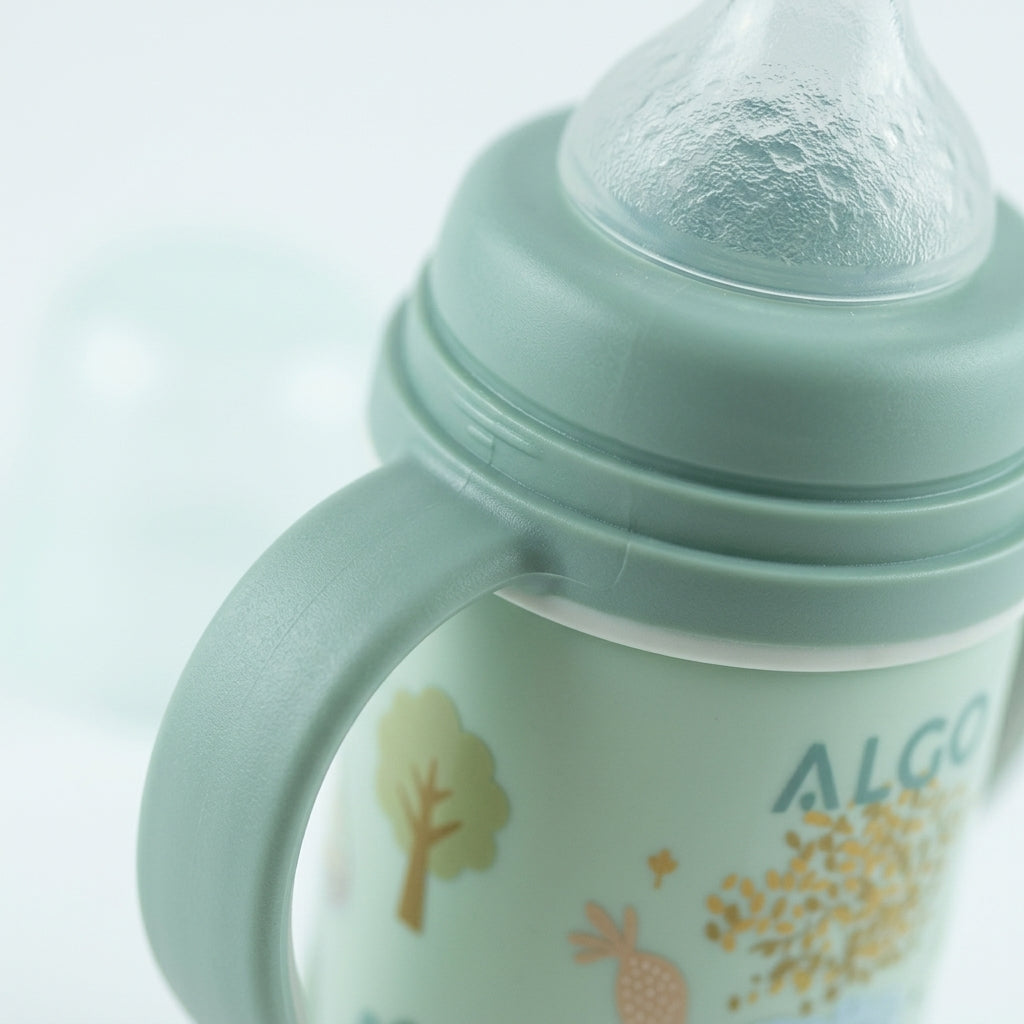 BABY FEEDER PRINTED GREEN