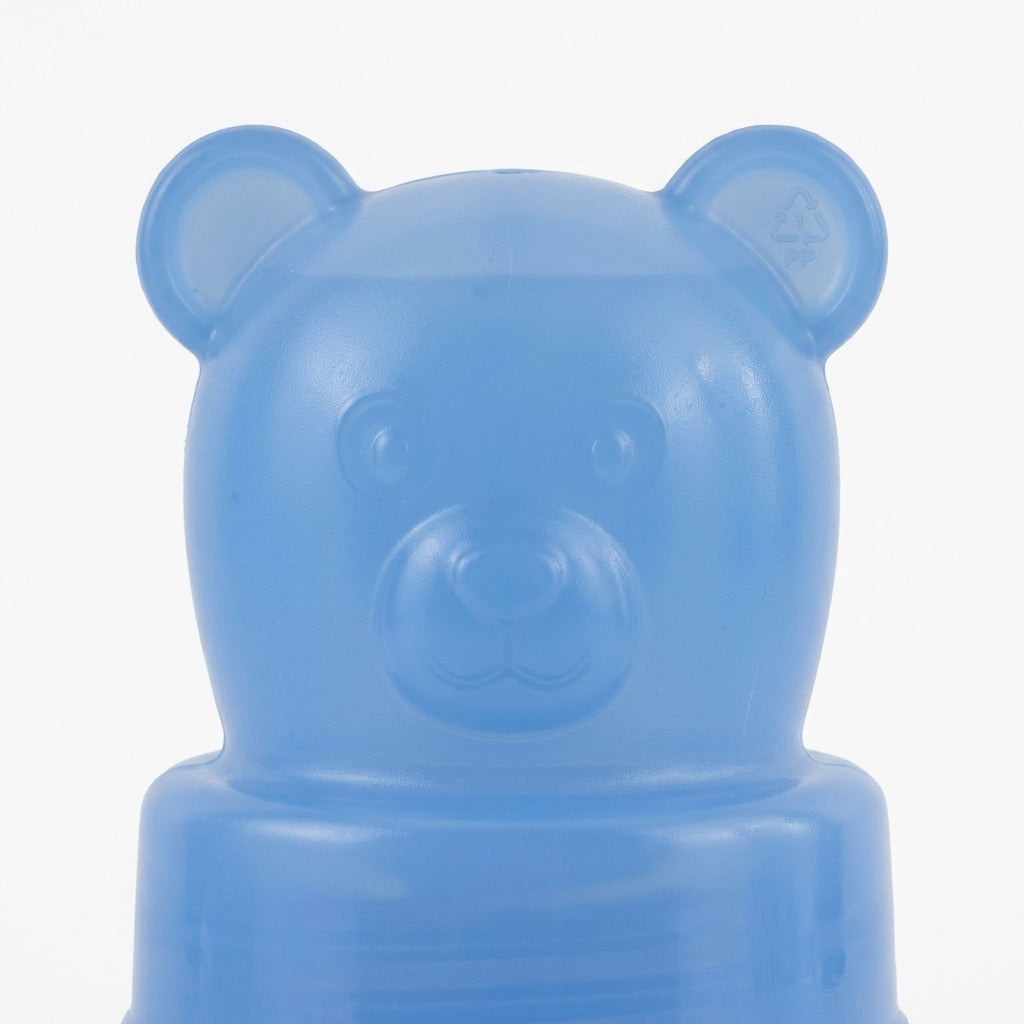 BABY FEEDER TRANSPARENT BLUE