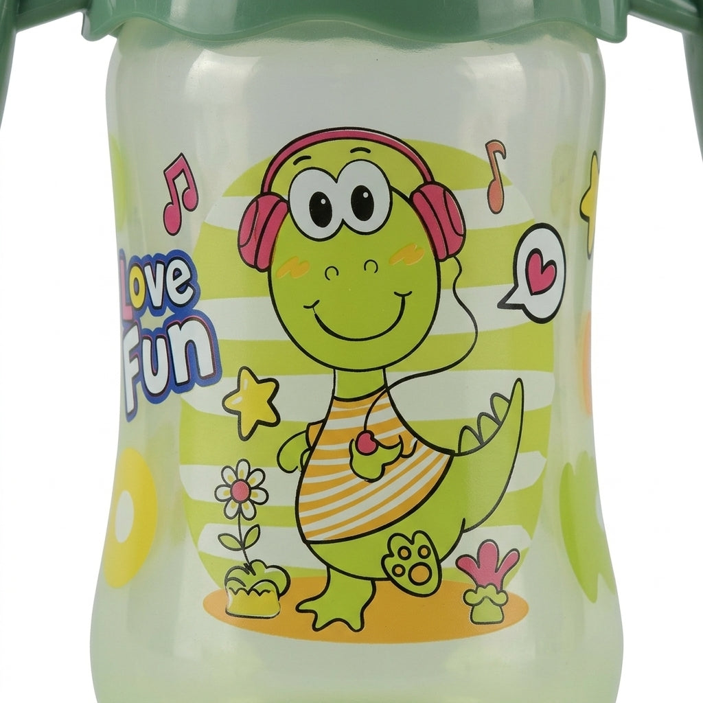 BABY FEEDING BOTTLE CUTE ANIMAL GREEN FISH