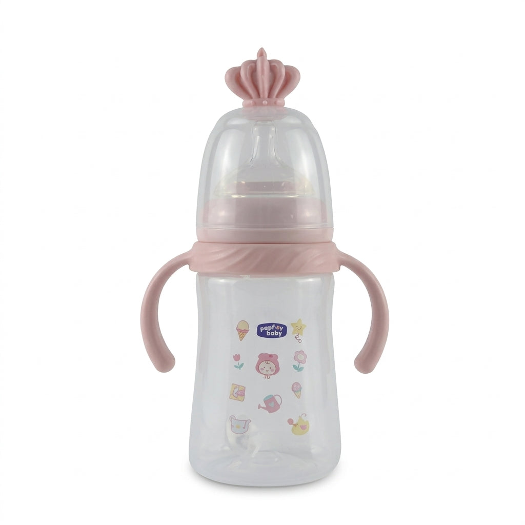 BABY FEEDER SIMPLE PRINTED PINK