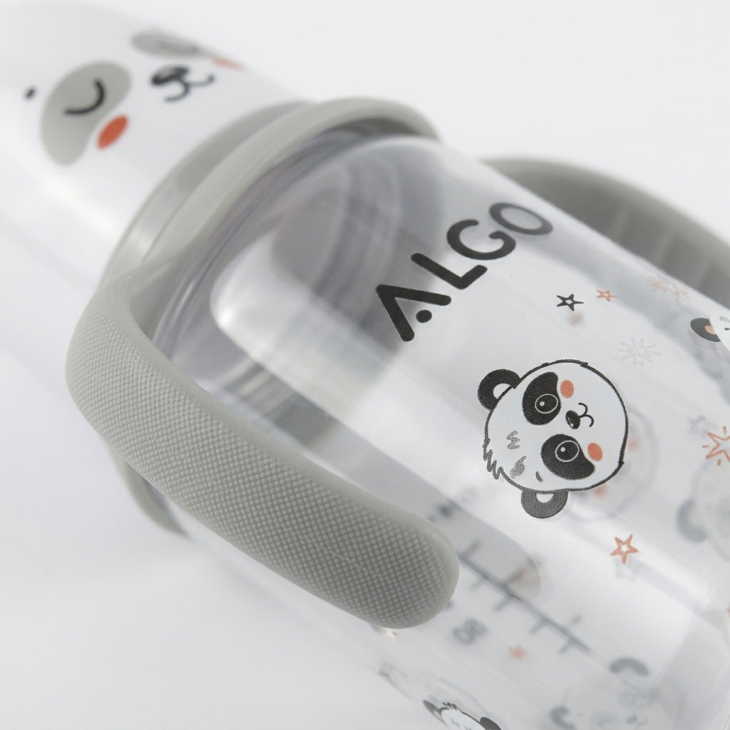BABY FEEDER PANDA GREY