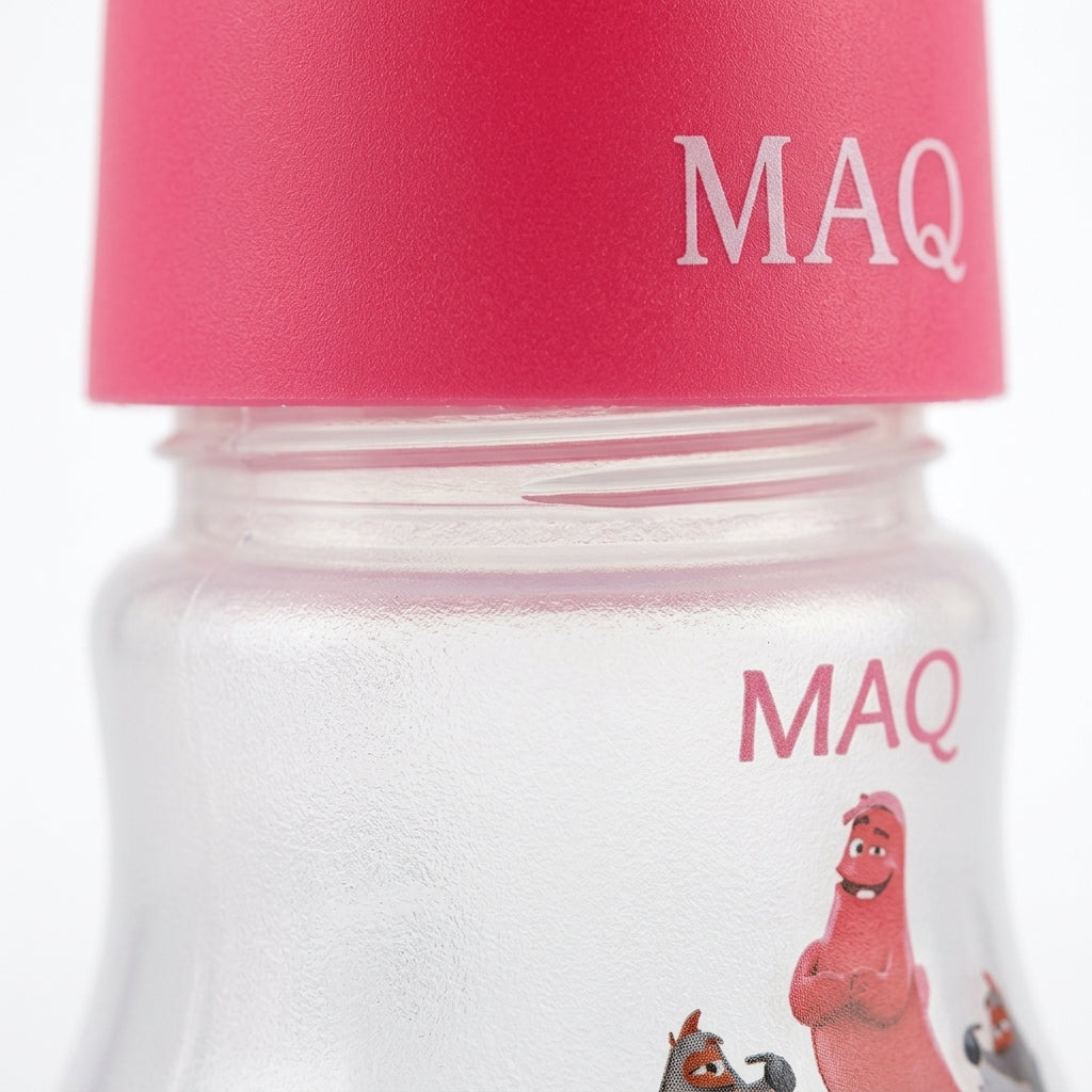 BABY FEEDING BOTTLE DOLPHIN RED MAQ