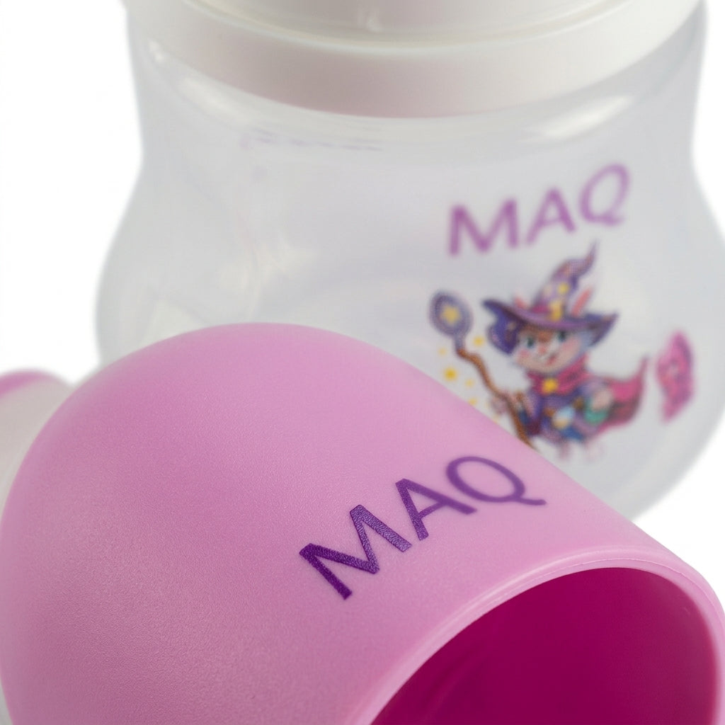 BABY FEEDING BOTTLE DOLPHIN PURPLE MAQ