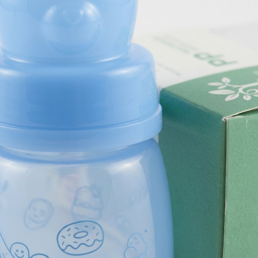 BABY FEEDER TRANSPARENT BLUE