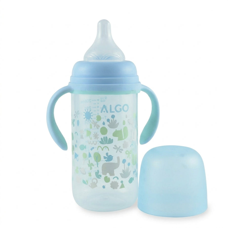 Baby Feeder Printed Blue Algo