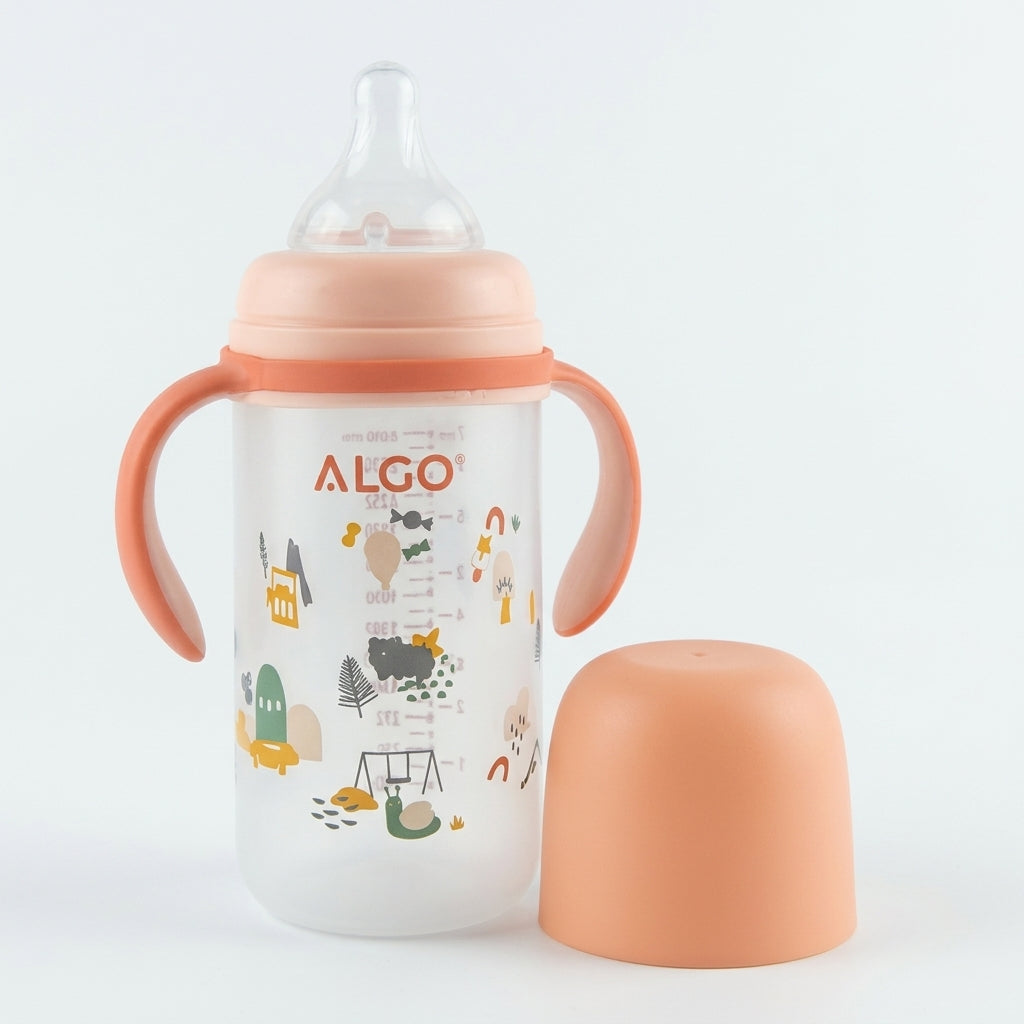 BABY FEEDER PRINTED ORANGE